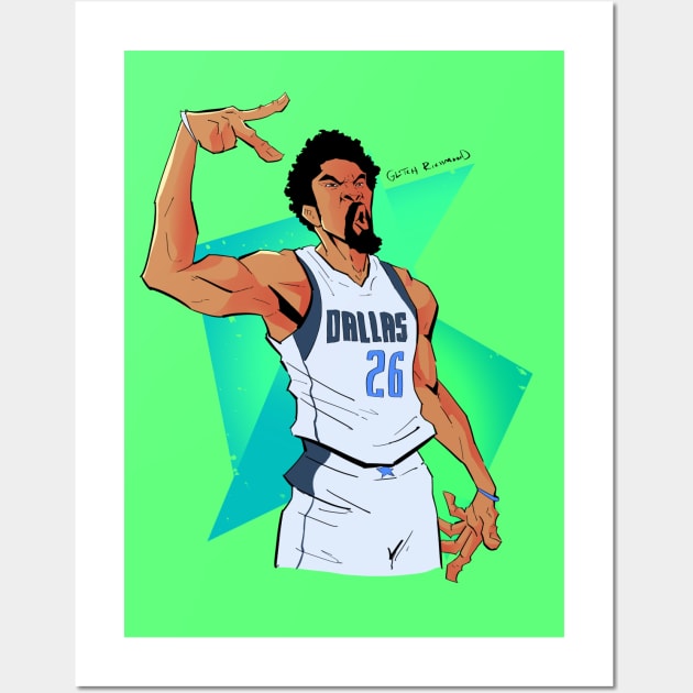 Spencer Dinwiddie Wall Art by glitchrichmond